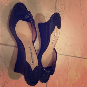 Manolo Blahnik wedges
